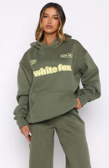Ready To Go Oversized Hoodie Khaki