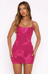Beat The Odds Mini Dress Pink