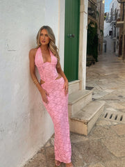 Vida Maxi Dress Pink
