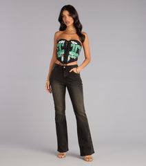 Ultra Game NBA Boston Celtics Corset Top