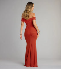 Allison Off-The-Shoulder Mermaid Formal Dress