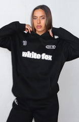Ready To Go Oversized Hoodie Black