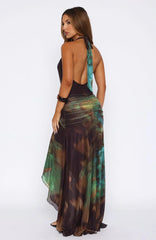 All I See Is You Maxi Halter Dress Butterfly Dreams