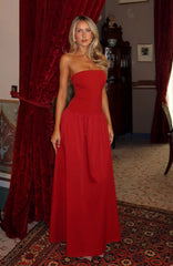 Take Back Maxi Dress Red